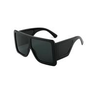 Fryloo Gafas de Sol Pink Square Sunglasses For Women - Luxury Gradient Shades with Big Frame Travel, Parties & Stylish Summer Wear-c1-as Picture