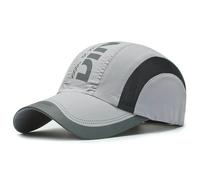 Fryloo Sombrero de Pescador Gorra Carrera Seca Rápida Respirable Verano Sol Viscera Béisbol Deportes Ligeros Al Aire Libre Pesca Senderismo para Hombres Mujeres-LGY-un Tamaño