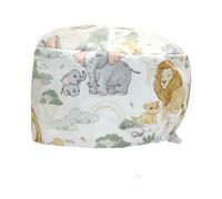 Fryloo Sombrero de Pescador Gorra Quirúrgica Trabajo Respirable Impresión Conejo Afortunado Limpieza Salón Belleza Enfermería Dental Médica Ajustable para Mujeres-k1111-un Tamaño