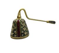 FRZXBKW Candle Snuffer, Elegant Candle Extinguisher Candlesnuffer with Long Handle, Vintage Extinguisher Vintage Candle Stopper Put out Fire Wick Wick Snuffer Accessory with Long Handle(A19x6x4CM)