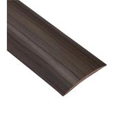 FRZXBKW Tira de transición de Piso de 5 Metros (16,4 pies), autoadhesiva, for Pisos laminados, de 5 cm (2") de Ancho, con diseño de veta de Madera.(Black Walnut,5meters)