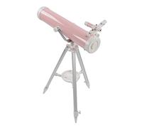FRZY Telescopio refractario, telescopio astronómico Compacto con imágenes claras para Viajar (Rosa)