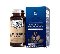 FS Ajo Negro Envejecido | 180 Ajo Negro Capsulas de Alta Potencia - 10,000 mg de Extracto por Cápsula | Complemento de Garlic Sin Olor | Sin OGM, Gluten ni Alérgenos | Hecho en el UK