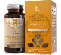 FS Fenogreco, 120 Cápsulas, 2500mg Extracto 33:1 Fenugr xtracto de Fenogreco 33:1 | Fórmula de Alta Potencia | Sin OGM, Gluten ni Alérgenos | Fabricado en el Reino Unido
