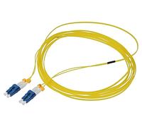FS0LC05 cable de conexión de fibra OS2 LC/UPC, ambos lados 5m LSZH amarillo L...