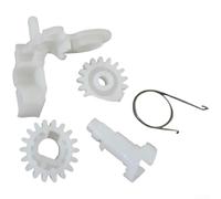 FS1040/1060/1020/1120/1025/1125 Kit de engranajes de transmisión de cartucho de tóner, juego de repuesto de plástico de 3 o 5 piezas para compartimento de desarrollador, blanco, tamaño estándar (B)