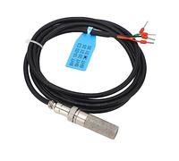 FS200 SHT41 Sensor de humedad de temperatura digital del suelo | ± 0.2 ℃ & ± 2% HR Alta precisión | IP67 Salida I2C protegida para invernadero/HVAC/agricultura | 3.3V DC,