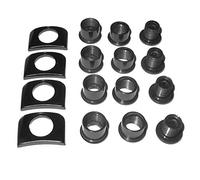 FSA Perno Kit para Single Speed con Pestañas, Negro, Talla Única