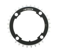 FSA Plato DH, S-9, 4 Brazos, Círculo de agujeros de 104 mm negro 34 dientes