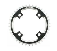 FSA Plato DH, S-9, 4 Brazos, Círculo de agujeros de 104 mm negro 38 dientes