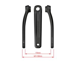 FSA Unisex-Adult 421579674 Cp.Ped.E-Bike CK-320 Gen3 160, Argent, 320 Gen