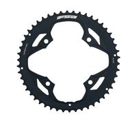 FSA Unisex Adult Vero Pro 2x11 Road Chainring - Black, 110 × 48T