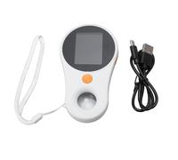 FSAKLPXOV Macro Microscope with 8 Leds and 2MP Lens, Fixed Focus 500X Handheld Magnifying Glass with 2.0 Inch IPS Color Screen, for Electronics Repair, Jewelry Inspection, Education and Skin (Blanca)