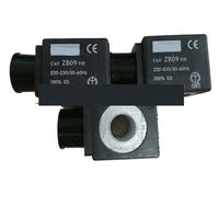 FSBNMNXPQ 1 Uds ZB09 Bobina de válvula solenoide de 2 Posiciones y 2 vías 220v