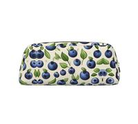 FSCEV Blueberry Pattern03 - Estuche para lápices, cosméticos, oficina, almacenamiento diario, Silver, Talla única, Organizador de bolsas