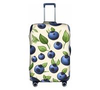 FSCEV Blueberry Pattern03 - Funda protectora para maleta, para viajes de negocios, de 18 a 32 pulgadas, White, M