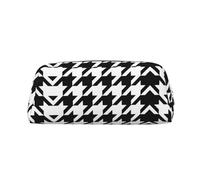 FSCEV Estuche negro para lápices y lápices, bolsa de almacenamiento para oficina, bolsa de almacenamiento diario, Silver, Talla única, Organizador de bolsas