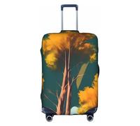 FSCEV National Parks Sunshine Trees - Funda para maleta con ruedas (45,7 a 81,3 cm), blanco, large