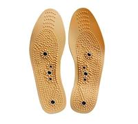 FSCLJ Plantillas de masaje Imán de zapatos Plantillas de zapatos de acupresión, efecto de acupresión de reflexología magnética premium promueve la fatiga circulatoria alivia la terapia de salud