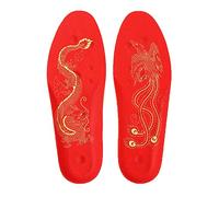 FSCLJ Plantillas transpirables magnéticas con imanes, plantillas de zapatos de masaje zapatos de trabajo mujeres hombres, plantillas magnéticas ortopédicas