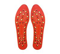 FSCLJ Reflexology - Inserto para zapatos con soportes de arco, plantillas ortopédicas de masaje magnético mejorado, desodorante transpirable a prueba de sudor alivia el dolor de pies, fascitis plantar