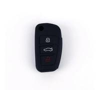 FSDGJZDFG 1 Funda de Silicona para Llave de Coche para Audi A1, A3, A4, Cabriole, A6, TT, Allroad, Q3, Q7, R8, S6, SQ5, RS4, Carcasa Protectora con Tapa para Mando a Distancia.