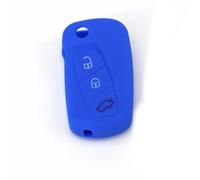 FSDGJZDFG Funda de Silicona para Llave de Coche, Funda Protectora abatible para Mando a Distancia, para Ford KA MK2, Mondeo, Fiesta, Focus, C-MAX, Galaxy, Fusion MK4.