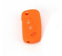 FSDGJZDFG Funda de Silicona para Llave de Coche, Funda Protectora abatible para Mando a Distancia, para Ford KA MK2, Mondeo, Fiesta, Focus, C-MAX, Galaxy, Fusion MK4.
