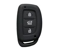 FSDGJZDFG Funda de Silicona para Llave de Coche, para Hyundai Ioniq 2021 Tucson 2017 2018 Santa Fe Sonata I10 Creta, Llavero con Tapa.
