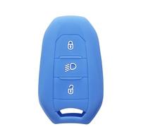 FSDGJZDFG Funda de Silicona para Llavero de para Citroën C4, C3, C5, C6, DS3, DS5, DS6 para Peugeot 508 (2008, 3008, 308, e-208, 2021 y 2022).