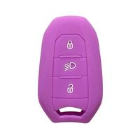 FSDGJZDFG Funda de Silicona para Llavero de para Citroën C4, C3, C5, C6, DS3, DS5, DS6 para Peugeot 508 (2008, 3008, 308, e-208, 2021 y 2022).