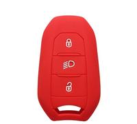 FSDGJZDFG Funda de Silicona para Llavero de para Citroën C4, C3, C5, C6, DS3, DS5, DS6 para Peugeot 508 (2008, 3008, 308, e-208, 2021 y 2022).