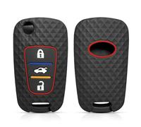 FSDGJZDFG Funda de Silicona Plegable para Llave, para Kia Rio 3, Sportedge, Ceed, Soul, Cerato 2, para Hyundai i20, ix35, i30, Accent