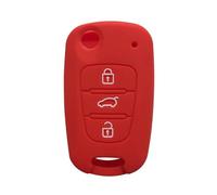 FSDGJZDFG Funda Plegable de Silicona con 3 Botones para Llave de Coche para Kia Rio K2 K5 Sportage Sorento