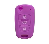 FSDGJZDFG Funda Plegable de Silicona para Llave de Coche, 3 Botones, para Kia Rio K2 K5 Sportage Sorento
