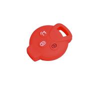FSDGJZDFG Funda Protectora de Silicona para Llave de Coche, Funda Protectora para Mando a Distancia para Smart 451 453 Fortwo Forfour, Accesorios de Estilo automático.