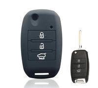 FSDGJZDFG Funda Protectora de Silicona para Llave de Coche, para KIA Ceed Picanto Rio 3 4 K2 K3 K4 K5 Sportege Optima Soul Sorento Forte Stinger Cerato 3