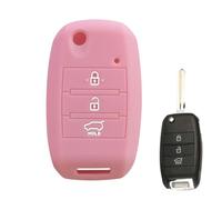 FSDGJZDFG Funda Protectora de Silicona para Llave de Coche, para KIA Ceed Picanto Rio 3 4 K2 K3 K4 K5 Sportege Optima Soul Sorento Forte Stinger Cerato 3