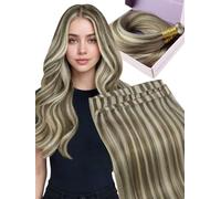 Fshine Extensiones De Cortina 60g 60cm Extensiones Pelo Natural | Se Lleva Todo El DíA Sin Deslizarse, Extensiones De Cortina, Gruesos Y Brillantes, Aporta Mucho Volumen