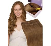 Fshine Extensiones De Cortina 60g 60cm Extensiones Pelo Natural | Se Lleva Todo El DíA Sin Deslizarse, Extensiones De Cortina, Gruesos Y Brillantes, Aporta Mucho Volumen
