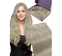 Fshine Extensiones Mariposa 100g 50cm, Pelo Natural | Solo Hay Que Pasar Por Los Orificios Pretroquelados, Extensiones Mariposa, Resultado De SalóN Profesional En Casa