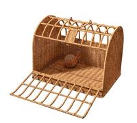 FSJMTQTS Cama Tipo Cesta para Gatos Cat Outdoor Hand-Held Summer Dog Bed Pet Aviation Box