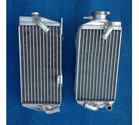 FSMOTO Compatible con radiador de aluminio Hon-da CRF250R CRF 250 R 250CC 4 tiempos 2014-2017 2015 2016