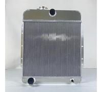 FSMOTO Radiador de aluminio compatible con Cadillac Series 60s, 61, 62, 75, 1949-1956, 1950, 1951, 1952, 1953, 1954, 1955