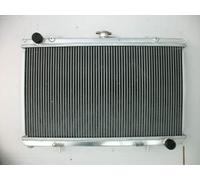 FSMOTO Radiador de aluminio de 3 núcleos para modelos Nis-san 180SX 200SX S13 2.0 Turbo SR20DET 1989-1994