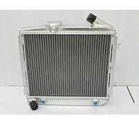 FSMOTO Radiador de aluminio de rendimiento de 50 mm para Re-nault Super 5 R5 9/11 GT 1.4L Turbo C-type BC37 BC40 Auto/Manual de 1981-1991