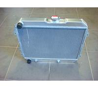 FSMOTO Radiador de aluminio para 1983-1987 To-yo-ta Corona ST141 2.0L 4cyl 2SC Automático/Manual