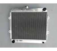 FSMOTO Radiador de aluminio para 1991-1997 To-yo-ta Hilux RN85 YN85 RN105 RN110 RN130 22R 2.4L manual de gasolina