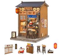 Fsolis Book Nook Japón, modelo de casa de muñecas Booknook para adolescentes a partir de 14 años - Estante decorativo para libros y decoración del hogar | Regalo creativo para jóvenes constructores