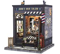 Fsolis DIY Book Nook - Diorama en miniatura de madera 3D para estantería y decoración de escritorio, set de regalo creativo para adultos, adolescentes cumpleaños, decoración de habitación con